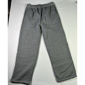Unisex XXL / 2XL Straight Leg Sweatpants Athleisure Loungewear Heathered Gray